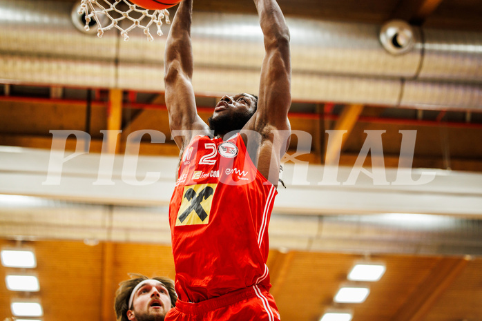 Basketball, win2day Basketball Superliga 2024/25, Grunddurchgang 8.Runde, SKN St. Pölten, Flyers Wels, Damion Rosser (2)