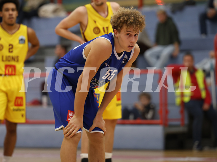 Basketball Zweite Liga 2024/25, Grunddurchgang 1.Runde Traiskirchen Lions NextGen vs. Kufstein Towers


