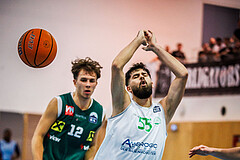 Basketball, Basketball Zweite Liga 2024/25, Grunddurchgang 7.Runde, UDW Alligators, Dornbirn Lions, Josip Valentic (55)
