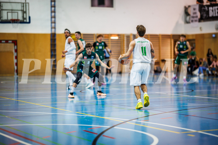 Basketball, Basketball Zweite Liga 2024/25, Grunddurchgang 7.Runde, UDW Alligators, Dornbirn Lions, Simon Marek (11)
