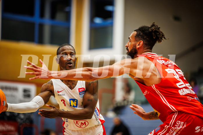 Basketball, win2day Basketball Superliga 2024/25, Grunddurchgang 8.Runde, SKN St. Pölten, Flyers Wels, Richard Williams Jr. (3)
