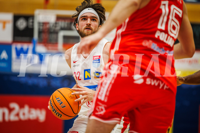 Basketball, win2day Basketball Superliga 2024/25, Grunddurchgang 8.Runde, SKN St. Pölten, Flyers Wels, Andrew Sims (32)