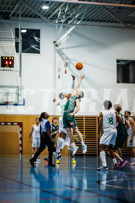 Basketball, Basketball Zweite Liga 2024/25, Grunddurchgang 7.Runde, UDW Alligators, Dornbirn Lions, Marko Kolaric (30), Artur Mauderer (14)