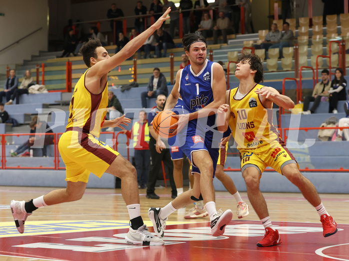 Basketball Zweite Liga 2024/25, Grunddurchgang 1.Runde Traiskirchen Lions NextGen vs. Kufstein Towers


