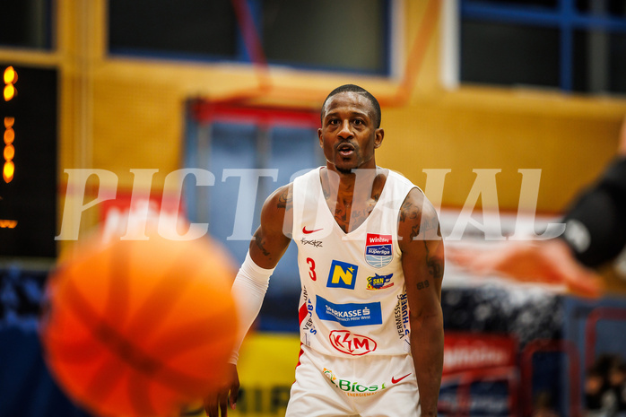 Basketball, win2day Basketball Superliga 2024/25, Grunddurchgang 8.Runde, SKN St. Pölten, Flyers Wels, Richard Williams Jr. (3)