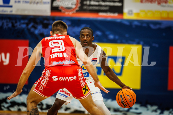 Basketball, win2day Basketball Superliga 2024/25, Grunddurchgang 8.Runde, SKN St. Pölten, Flyers Wels, Richard Williams Jr. (3)
