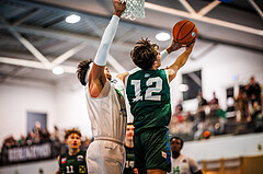 Basketball, Basketball Zweite Liga 2024/25, Grunddurchgang 7.Runde, UDW Alligators, Dornbirn Lions, Marko Kolaric (30), Mateja Djurasic (12)