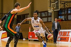Basketball, 2.Bundesliga, Grunddurchgang 19.Runde, Mattersburg Rocks, Basket Flames, Royce Woodridge (2)
