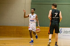 Basketball, 2.Bundesliga, Grunddurchgang 19.Runde, Mattersburg Rocks, Basket Flames, Royce Woodridge (2)