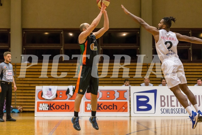 Basketball, 2.Bundesliga, Grunddurchgang 19.Runde, Mattersburg Rocks, Basket Flames, Tobias Stadelmann (11)