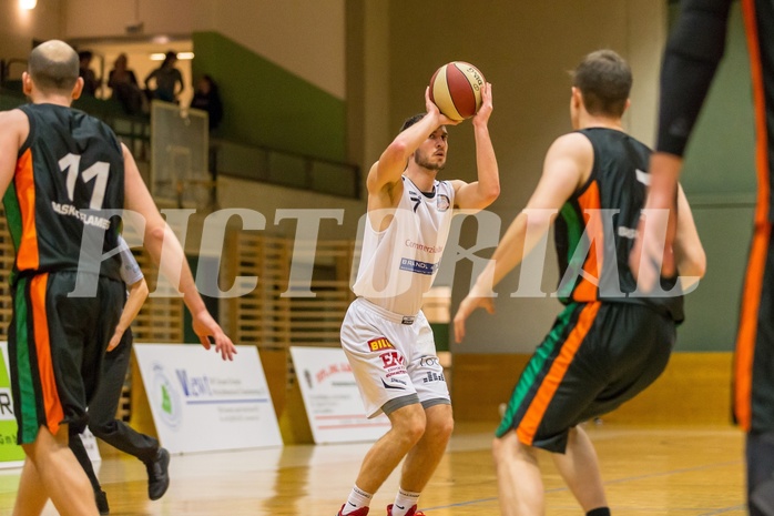 Basketball, 2.Bundesliga, Grunddurchgang 19.Runde, Mattersburg Rocks, Basket Flames, Marco SOLDO (7)
