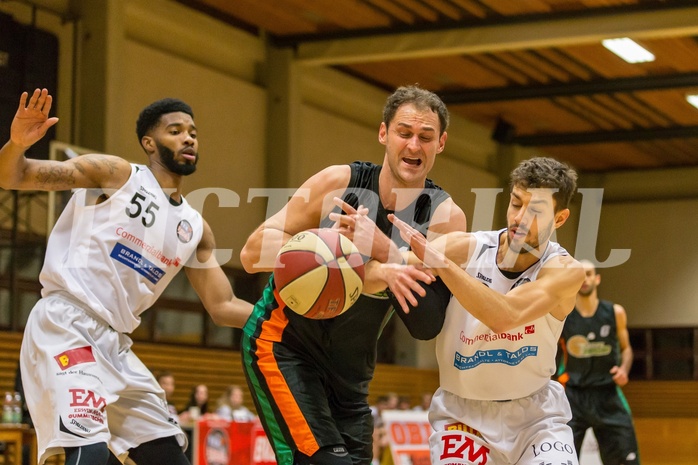 Basketball, 2.Bundesliga, Grunddurchgang 19.Runde, Mattersburg Rocks, Basket Flames, Fuad Memcic (15)