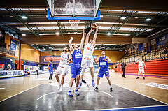 Basketball, bet-at-home Basketball Superliga 2020/21, Platzierungsrunde 9.Runde, Kapfenberg Bulls, Oberwart Gunners, Asdren Drew Koka (13)