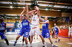 Basketball, bet-at-home Basketball Superliga 2020/21, Platzierungsrunde 9.Runde, Kapfenberg Bulls, Oberwart Gunners, Alexander James Herrera (44)