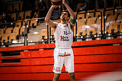 Basketball, bet-at-home Basketball Superliga 2020/21, Platzierungsrunde 9.Runde, Kapfenberg Bulls, Oberwart Gunners, Dejan Cigoja (10)