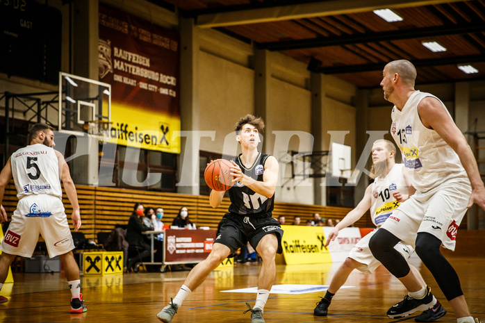 Basketball, Basketball Zweite Liga, Grunddurchgang 11.Runde, Mattersburg Rocks, Wörthersee Piraten, Felix Leindecker (5)