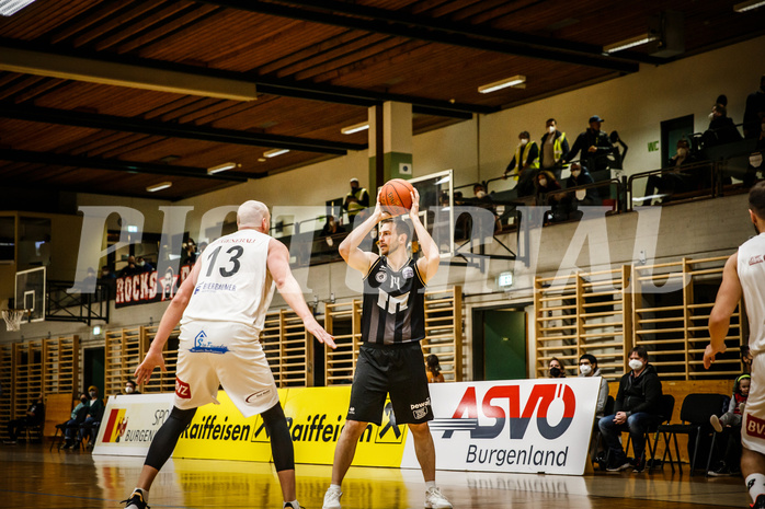 Basketball, Basketball Zweite Liga, Grunddurchgang 11.Runde, Mattersburg Rocks, Wörthersee Piraten, Maximilian Kunovjanek (14)