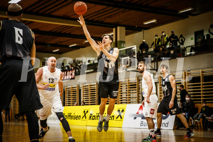Basketball, Basketball Zweite Liga, Grunddurchgang 11.Runde, Mattersburg Rocks, Wörthersee Piraten, Felix Leindecker (5)