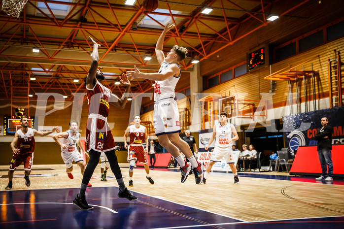 Basketball, win2day Basketball Superliga 2022/23, Grunddurchgang 3. Runde, BBC Nord Dragonz, Traiskirchen Lions, Valentin Pasterk (6)