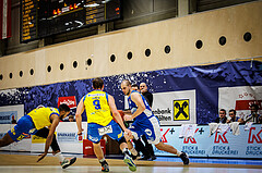 Basketball, win2day Basketball Superliga 2021/22, Platzierungsrunde 3.Runde, SKN St. Pölten Basketball, Oberwart Gunners, Renato Poljak (16)