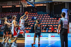 Basketball, Win2Day Superliga 2022/23, Grunddurchgang 3.Runde, BC GGMT Vienna, CITIES Panthers Fürstenfeld, Bogic Vujosevic (5)