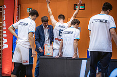 Basketball, Win2Day Superliga 2022/23, Grunddurchgang 3.Runde, Vienna D.C. Timberwolves, Raiffeisen Flyers Wels, Hubert Schmidt (Head Coach)