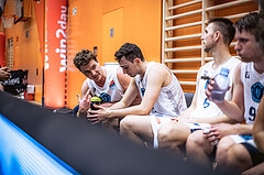 Basketball, Win2Day Superliga 2022/23, Grunddurchgang 3.Runde, Vienna D.C. Timberwolves, Raiffeisen Flyers Wels, Philipp D’Angelo (9)