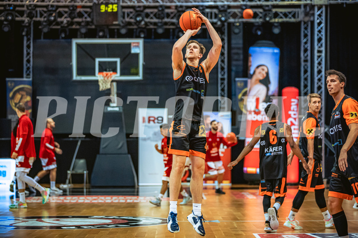 Basketball, Win2Day Superliga 2022/23, Grunddurchgang 3.Runde, BC GGMT Vienna, CITIES Panthers Fürstenfeld, Andrija Blatancic (4