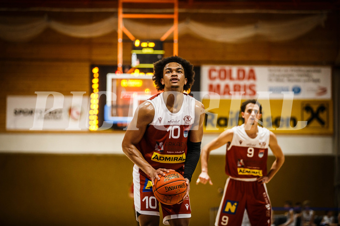 Basketball, win2day Basketball Superliga 2022/23, Grunddurchgang 3. Runde, BBC Nord Dragonz, Traiskirchen Lions, Evan Taylor (10)