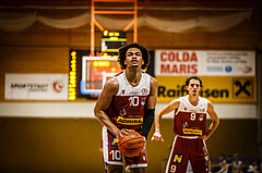 Basketball, win2day Basketball Superliga 2022/23, Grunddurchgang 3. Runde, BBC Nord Dragonz, Traiskirchen Lions, Evan Taylor (10)