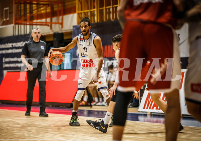 Basketball, win2day Basketball Superliga 2022/23, Grunddurchgang 3. Runde, BBC Nord Dragonz, Traiskirchen Lions, Kyran Jordan Mc Clure (13)