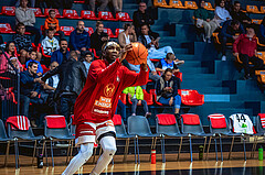 Basketball, Win2Day Superliga 2022/23, Grunddurchgang 3.Runde, BC GGMT Vienna, CITIES Panthers Fürstenfeld, Pavle Milenkovic (21)