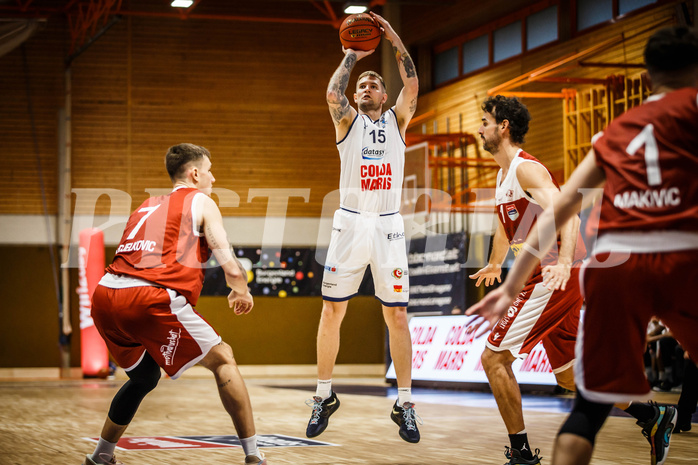 Basketball, win2day Basketball Superliga 2022/23, Grunddurchgang 3. Runde, BBC Nord Dragonz, Traiskirchen Lions, Nicolas Scott Allen (15)