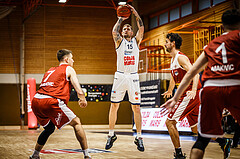 Basketball, win2day Basketball Superliga 2022/23, Grunddurchgang 3. Runde, BBC Nord Dragonz, Traiskirchen Lions, Nicolas Scott Allen (15)