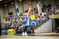 Basketball, win2day Basketball Superliga 2021/22, Platzierungsrunde 3.Runde, SKN St. Pölten Basketball, Oberwart Gunners, Michael Holton Jr. (14)