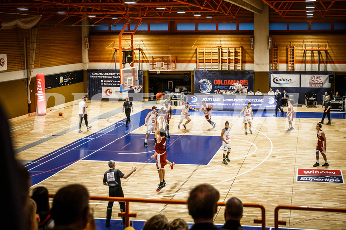 Basketball, win2day Basketball Superliga 2022/23, Grunddurchgang 3. Runde, BBC Nord Dragonz, Traiskirchen Lions, COLDA MARIS BBC Nord Dragonz