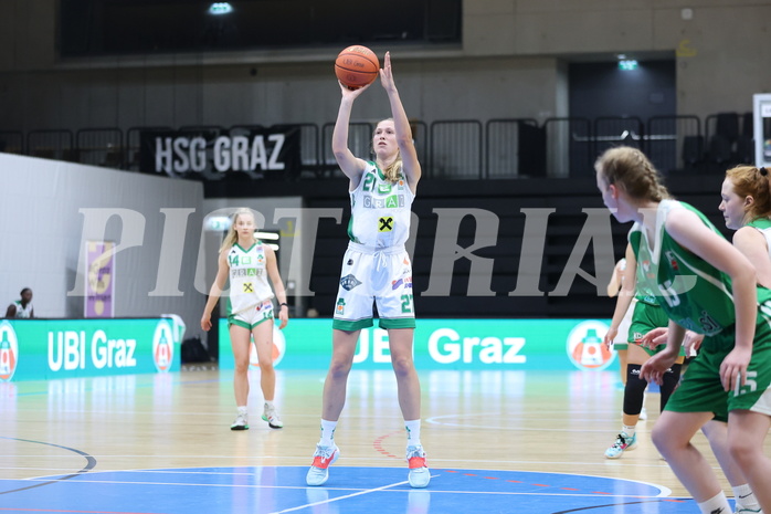 16.10.2022, Raiffeisen Sportpark, Basketball Damen Superliga 2022/23, Grunddurchgang 3.Runde,  
UBI Graz vs. KOS Celovec,  
