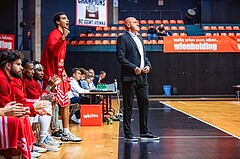 Basketball, Win2Day Superliga 2022/23, Grunddurchgang 3.Runde, BC GGMT Vienna, CITIES Panthers Fürstenfeld, Aramis Naglic (Head Coach)