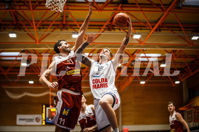 Basketball, win2day Basketball Superliga 2022/23, Grunddurchgang 3. Runde, BBC Nord Dragonz, Traiskirchen Lions, Nicolas Scott Allen (15)