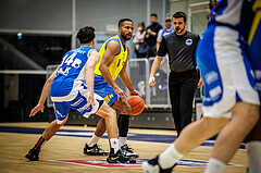 Basketball, win2day Basketball Superliga 2021/22, Platzierungsrunde 3.Runde, SKN St. Pölten Basketball, Oberwart Gunners, Michael Holton Jr. (14)