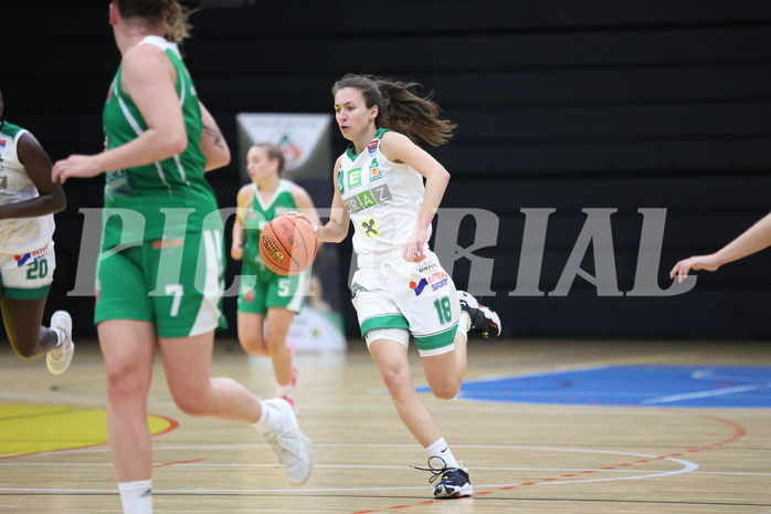 16.10.2022, Raiffeisen Sportpark, Basketball Damen Superliga 2022/23, Grunddurchgang 3.Runde,  
UBI Graz vs. KOS Celovec,  