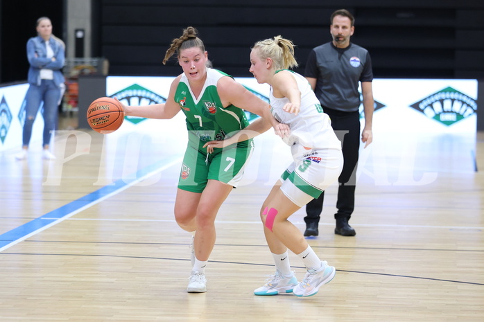 16.10.2022, Raiffeisen Sportpark, Basketball Damen Superliga 2022/23, Grunddurchgang 3.Runde,  
UBI Graz vs. KOS Celovec,  