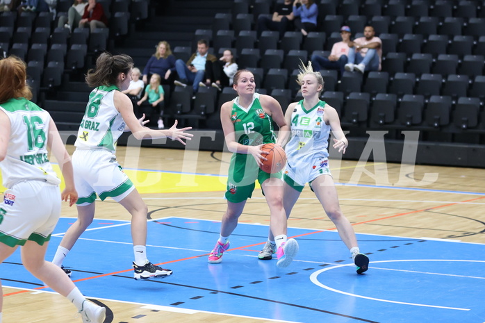16.10.2022, Raiffeisen Sportpark, Basketball Damen Superliga 2022/23, Grunddurchgang 3.Runde,  
UBI Graz vs. KOS Celovec,  