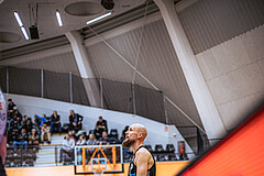 Basketball, Win2Day Superliga 2022/23, Grunddurchgang 3.Runde, Vienna D.C. Timberwolves, Raiffeisen Flyers Wels, Christian Von Fintel (27)