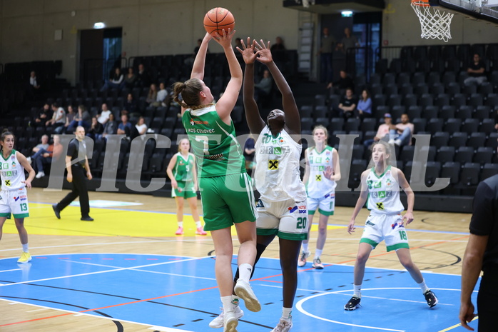 16.10.2022, Raiffeisen Sportpark, Basketball Damen Superliga 2022/23, Grunddurchgang 3.Runde,  
UBI Graz vs. KOS Celovec,  