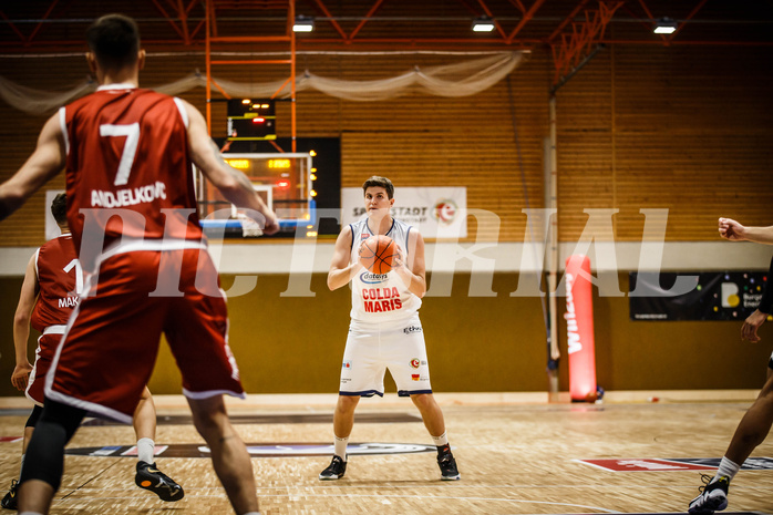 Basketball, win2day Basketball Superliga 2022/23, Grunddurchgang 3. Runde, BBC Nord Dragonz, Traiskirchen Lions, Lukas Knor (21)