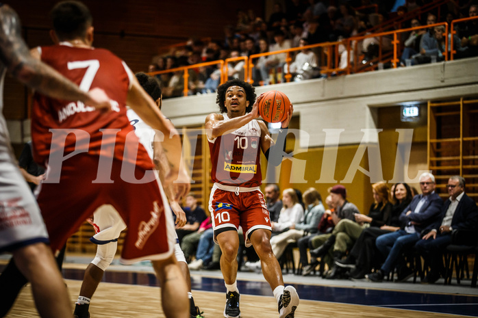 Basketball, win2day Basketball Superliga 2022/23, Grunddurchgang 3. Runde, BBC Nord Dragonz, Traiskirchen Lions, Evan Taylor (10)