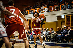 Basketball, win2day Basketball Superliga 2022/23, Grunddurchgang 3. Runde, BBC Nord Dragonz, Traiskirchen Lions, Evan Taylor (10)