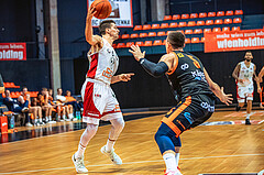 Basketball, Win2Day Superliga 2022/23, Grunddurchgang 3.Runde, BC GGMT Vienna, CITIES Panthers Fürstenfeld, Bogic Vujosevic (5)