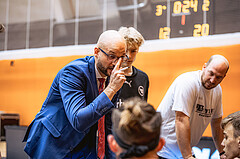 Basketball, Win2Day Superliga 2022/23, Grunddurchgang 3.Runde, Vienna D.C. Timberwolves, Raiffeisen Flyers Wels, Sebastian Waser (Head Coach)